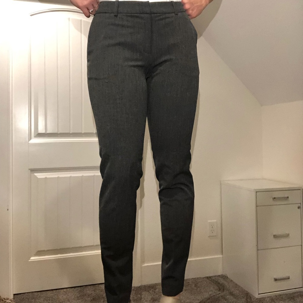 H&M Grey Business/Professional Pants, slim fit